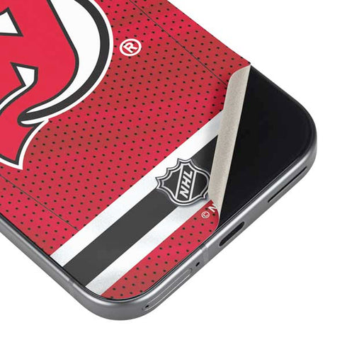 NHL New Jersey Devils Home Jersey Google Pixel 9 Skin